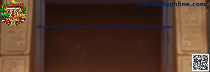 Imagen informativa de la guía paso a paso para aprender a jugar Reactoonz en Mexislots Online