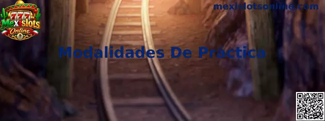 Ilustración de las Modalidades De Práctica en Mexislots Online para conocer juegos de demostración con créditos virtuales.