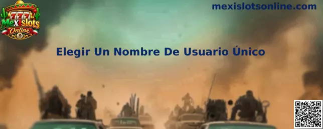 Guía para elegir un nombre de usuario único durante el registro en Mexislots Online